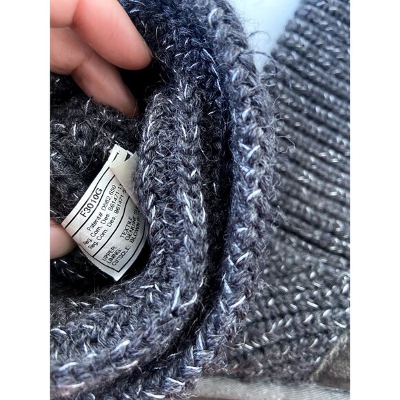 UGG Australia Cardy Classic Knit Tall Sweater Boots Gray Sparkle Sz US 7 Women's - Picture 4 of 11